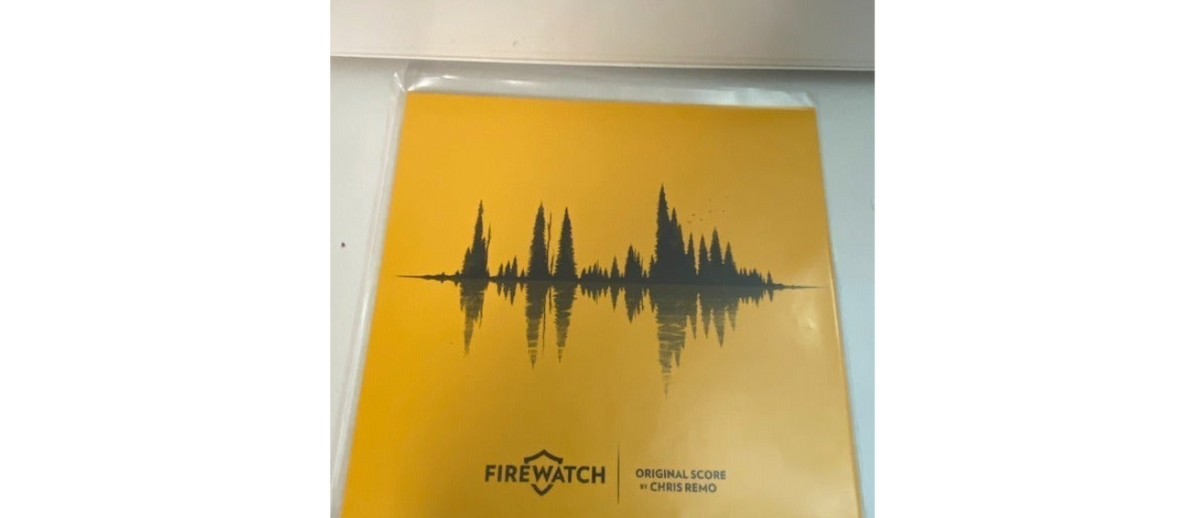 Chris outlet Remo Firewatch Original Score Exclusive Black Colored Vinyl LP VGM