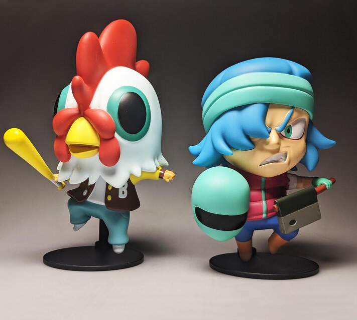 Hotline Miami chibi figure ホットラインマイアミ | genida-ab.ro