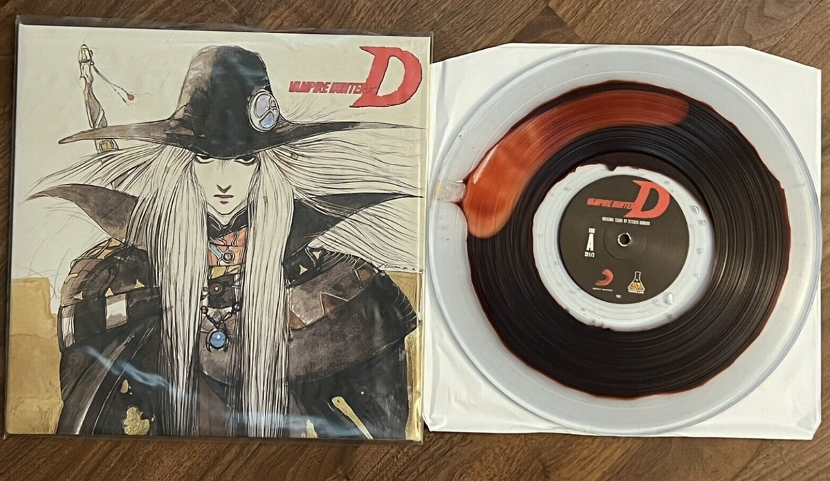 A Vampire Hunter D Doris 80s Anime Original Rare & Genuine 