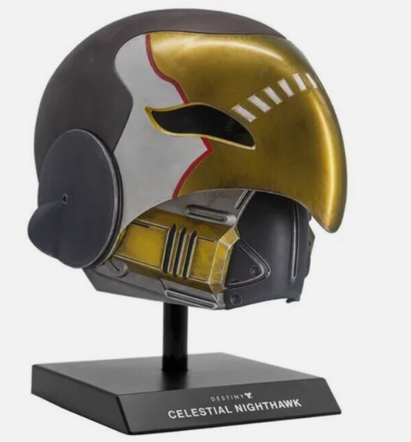 Destiny Celestial Nighthawk Wearable Collector's Helmet 1:1 + Art Print Display