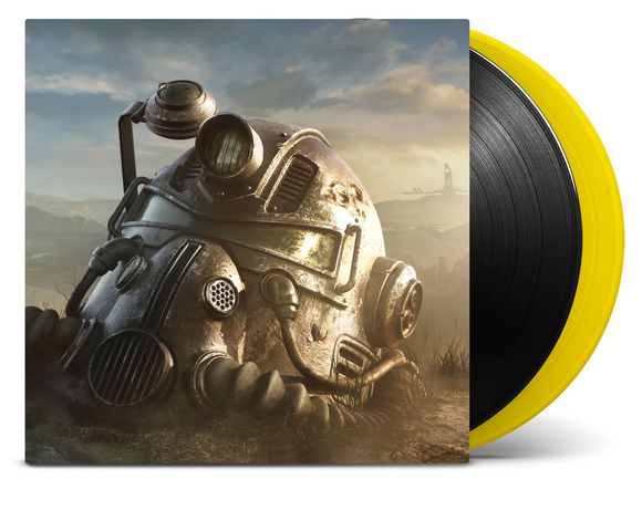 Fallout 76 Original Vinyl Record Soundtrack 2 LP Black Yellow VGM OST Inon Zur