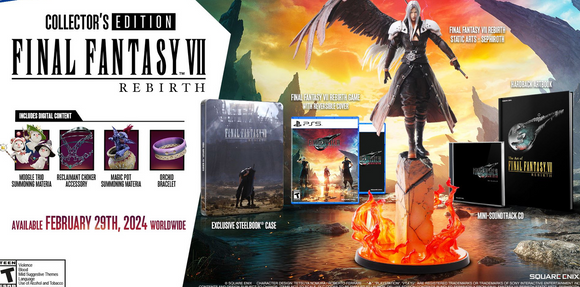 FINAL FANTASY VII REBIRTH Collector's Edition PS5 Playstation 5