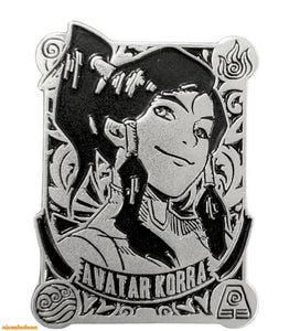 Silver Badge: Korra - 1st Edition The Legend of Korra Enamel Pin