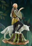 Dragon Age Solas The Hierophant Polyresin Statue Figure 5.7" + Tarot Card + COA