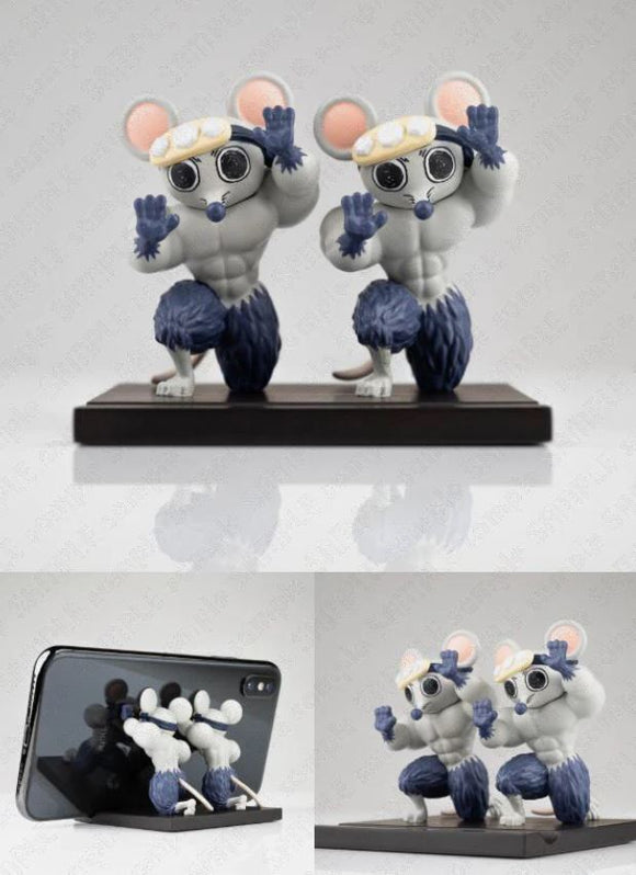 Demon Slayer Kimetsu no Yaiba Mukimuki Ninju Mouse Phone Stand Holder Figure
