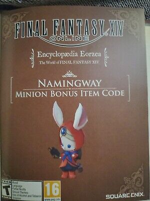 Final Fantasy XIV Namingway Minion Code Card FF 14 Online Collectibles Item