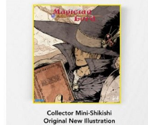 Magician Lord Vinyl Soundtrack CD LARGE Shikishi Japanese Print Poster Art Board
