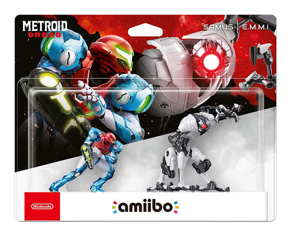 Metroid Dread Samus and E.M.M.I. Amiibo 2-Pack Figure Nintendo Switch - EU