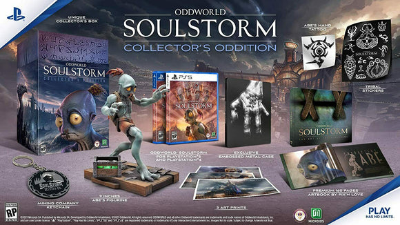 Oddworld Soulstorm Collector's Edition Oddition PS4 Playstation 4 - USA Release [PRE-ORDER]