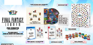 FINAL FANTASY I-VI PIXEL REMASTER FF35TH ANNIVERSARY EDITION PS4 Playstation 4 Collector's Edition