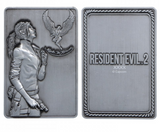 Resident Evil 2 Claire Redfield Ingot Plate Limited Edition Metal Figure + Stand