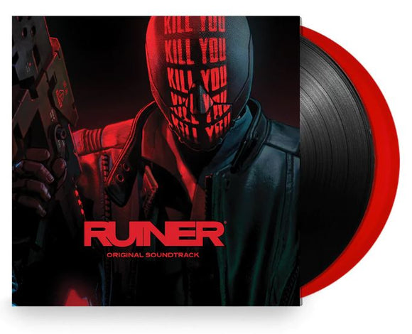 Ruiner PS4 Switch Original Vinyl Record Soundtrack 2 LP Double Red Black VGM OST
