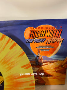 Sierra Space Quest V 5 PC Roger Wilco Vinyl Record Soundtrack 2 LP Splatter SQ5