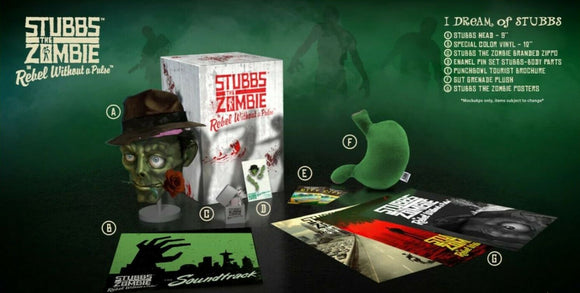 Stubbs The Zombie Rebel Without a Pulse Collector's Edition XBOX ONE X S USA