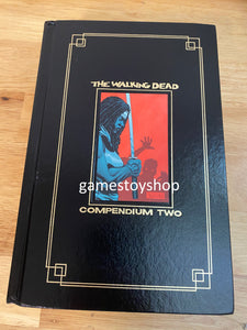 The Walking Dead Compendium 2 Michonne GOLD Foil Hardcover Book Comic SPINE DENT