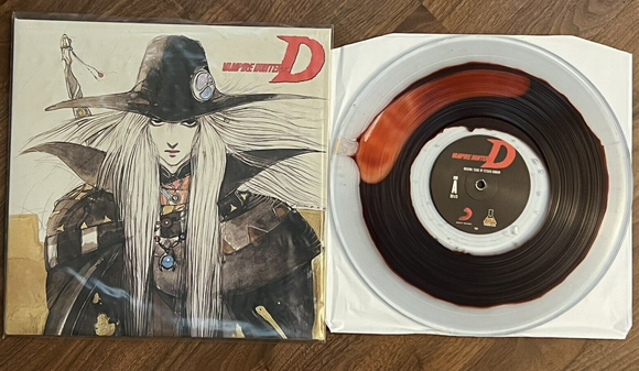 Vampire Hunter D Blood of Count Magnus Lee Vinyl Record Soundtrack Liquid Filled